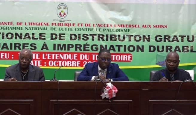 La 5e campagne triennale de distribution de moustiquaires et la campagne « Zéro palu, je m’engage » lancées – Togo-Presse