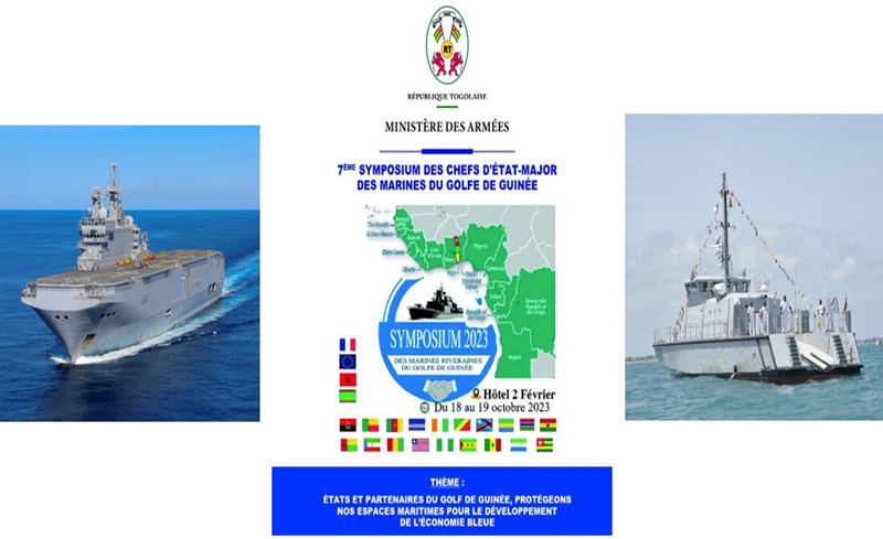 7è symposium des chefs d’état-major des Marines des pays du Golfe de Guinée à Lomé