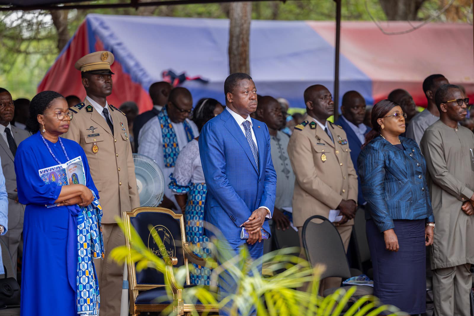 Togoville : Faure Gnassingbé au jubilé d’or du sanctuaire marial Notre Dame du Lac Togo